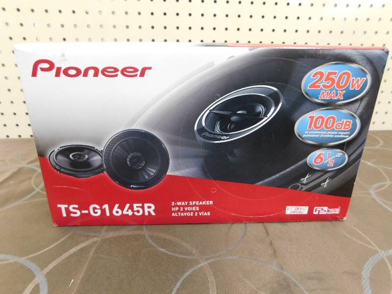 PIONEER G-series 6.5 250-watt Black
