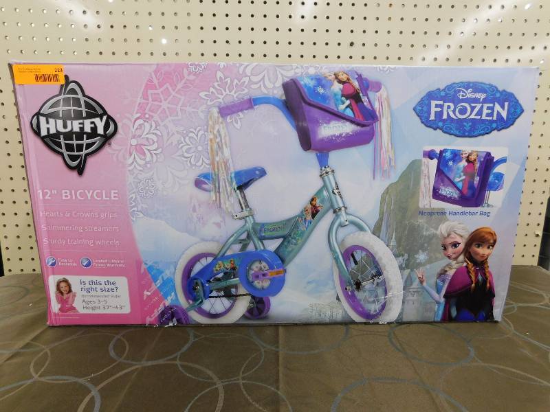HUFFY 12 GIRLS BIKE, DISNEY FROZEN