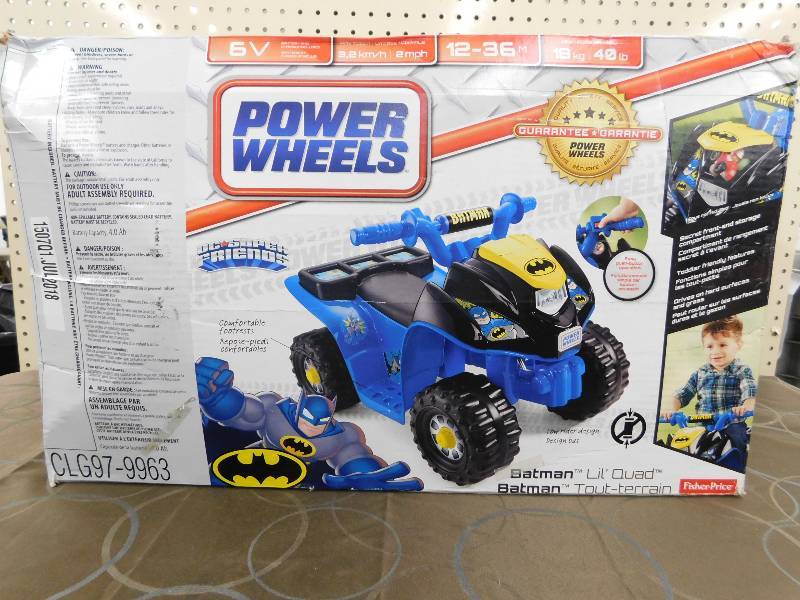 POWER WHEELS, Batman Lil Quad