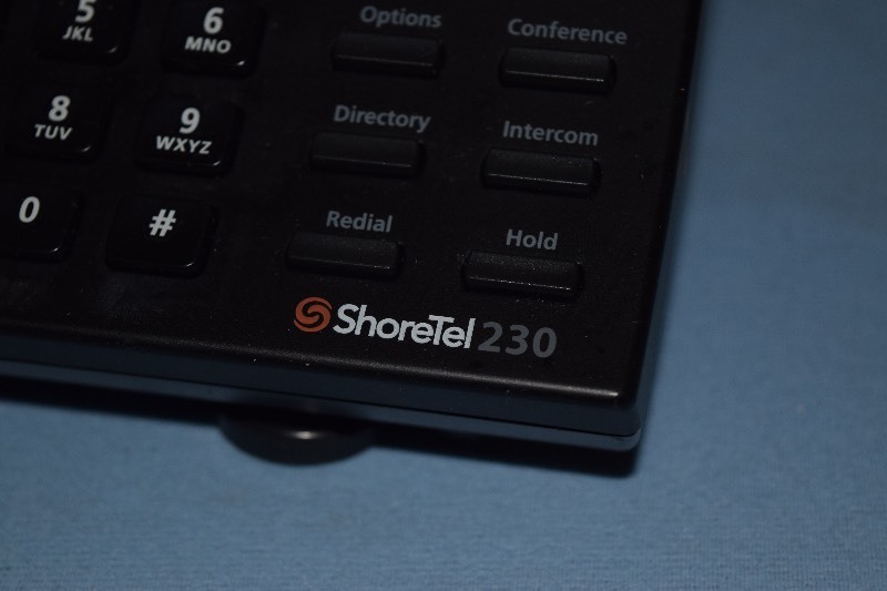 Lot of Six (6) ShoreTel 230 IP Telephones  Phones with Full Duplex Speakerphone