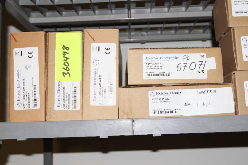 Lot of Miscellaneous Professional Extron & PureLink AudioVideoComputer Equipment - New in Box