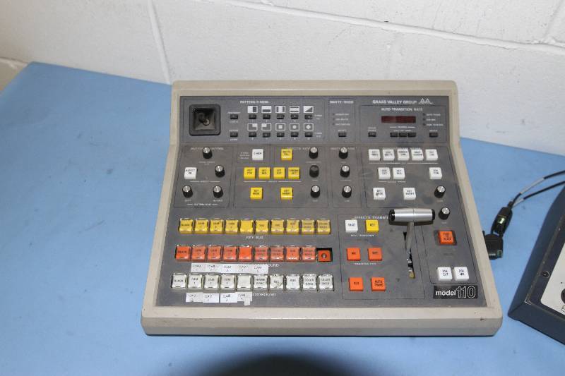 Grass Valley and Vinten Control Unit Pro Video Lot