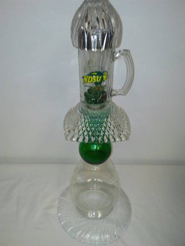 lot 69 image: Glass Art  Bison, Solar