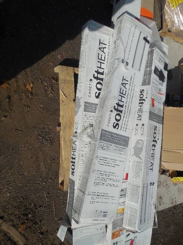 BASEBOARD HEATER PALLET LOT