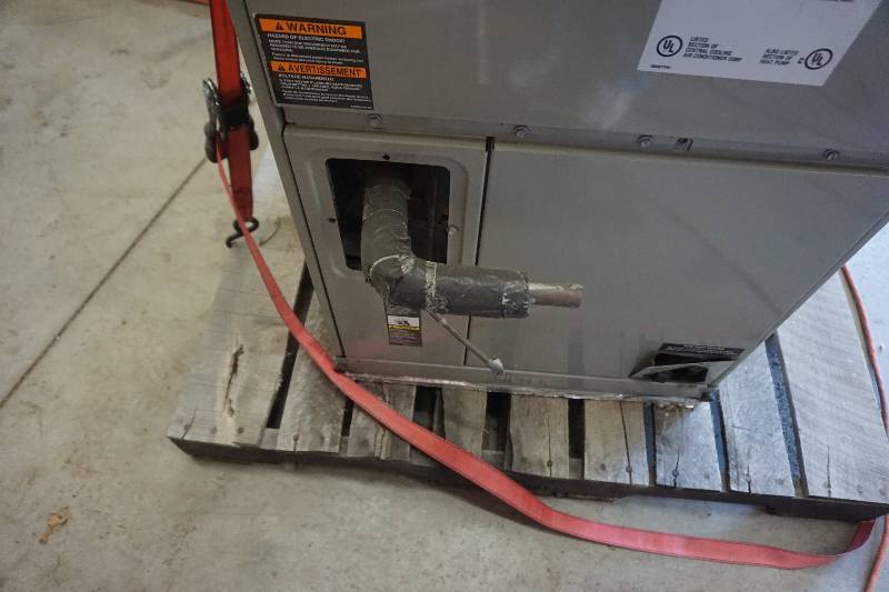 lot 6 image: Trane Model TWE030C140B0 Electric HeatingCooling Air Handler