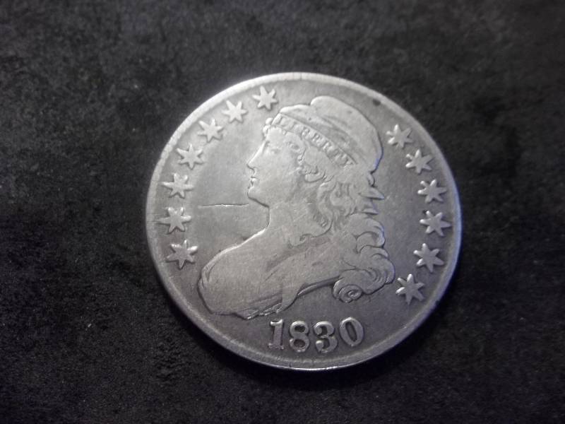 1830 Bust Half Dollar