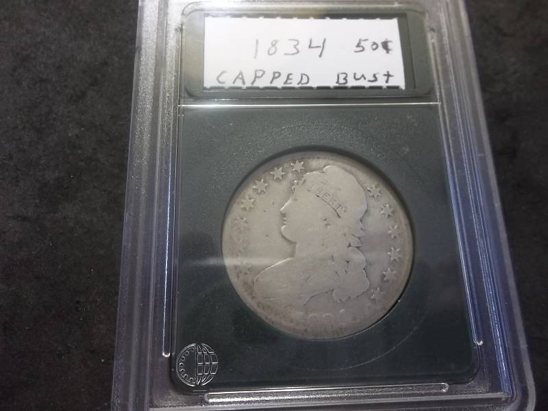 1834 Bust Half Dollar