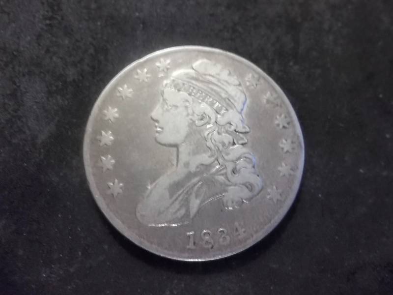 1834 Bust Half Dollar