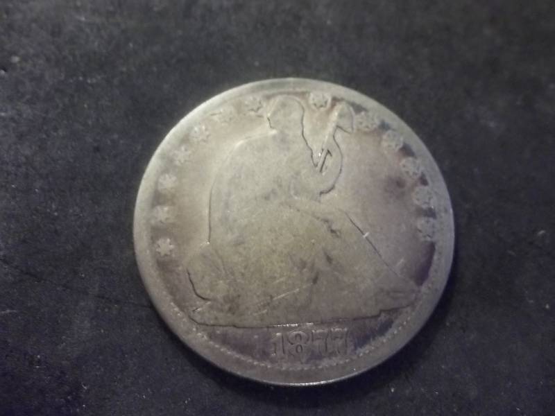 1877 Seated Liberty Half Dollar