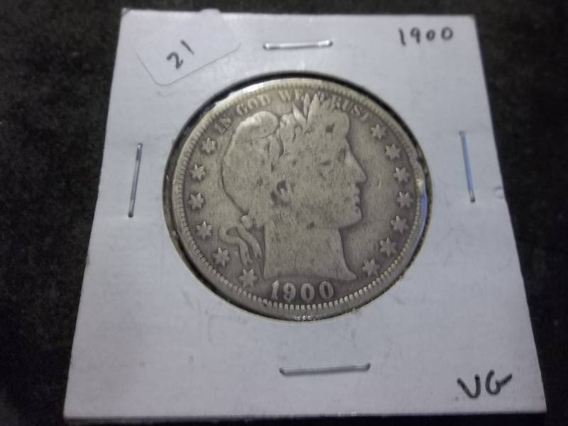 1900 Barber Half Dollar