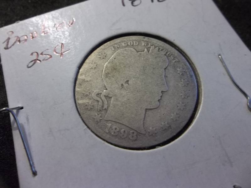 1898 Barber Quarter