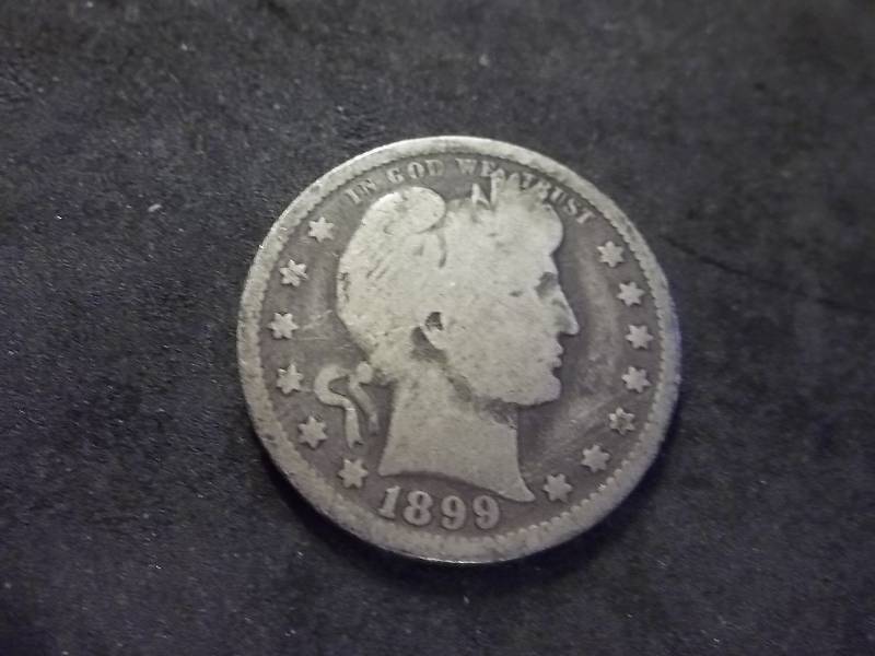 1899 Barber Quarter