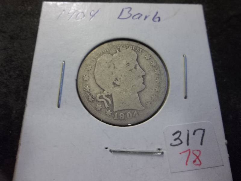 1904 Barber Quarter