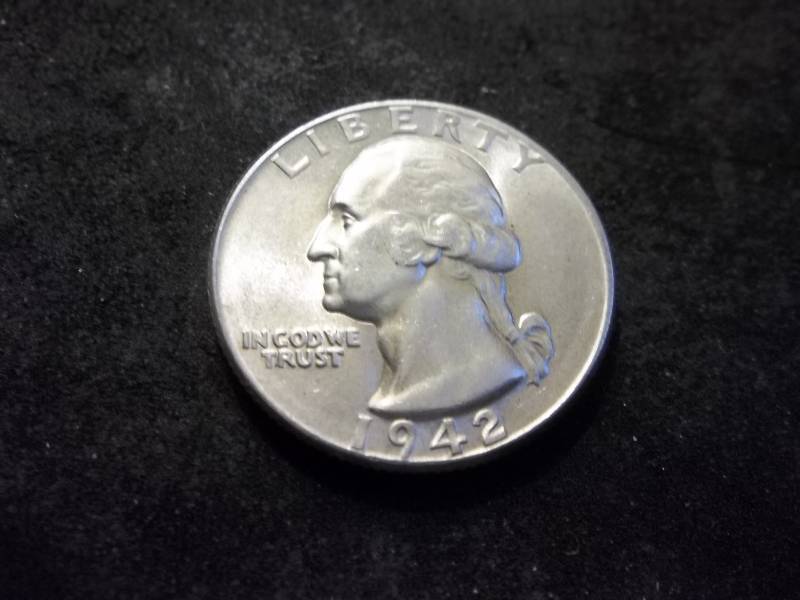 1942 Washington Quarter