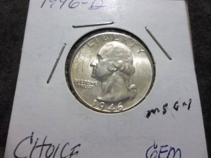 1946 D Washington Quarter