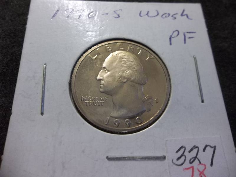1990 S Washington Proof Quarter