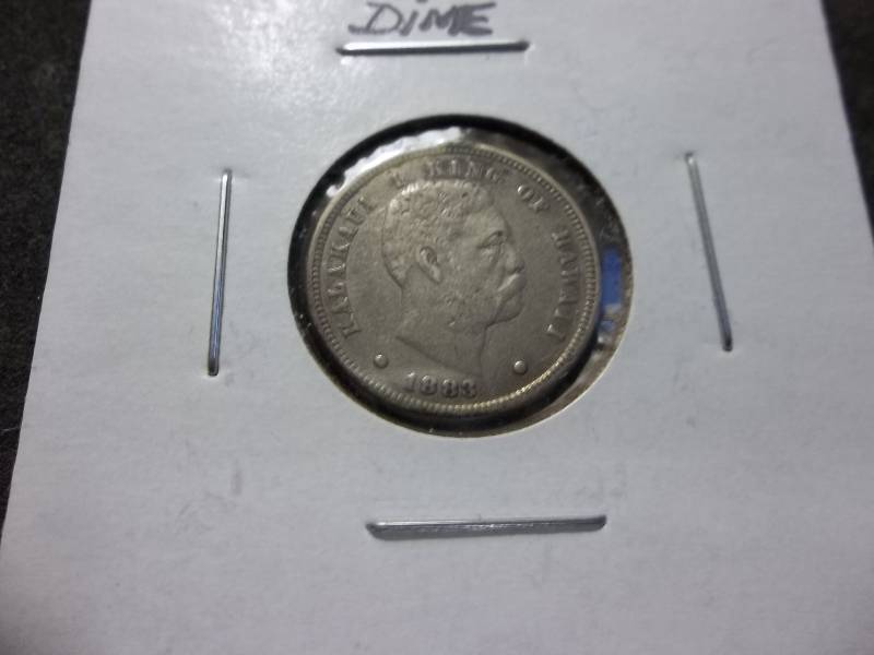 1883 Hawaii Dime