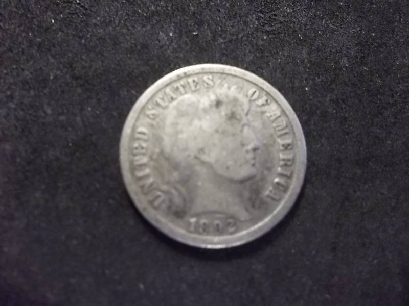 1892 Barber Dime