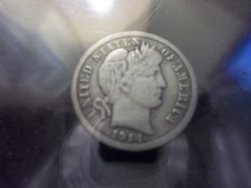 1914 Barber Dime