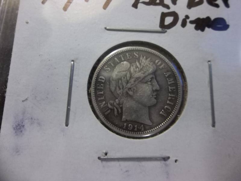 1914 Barber Dime