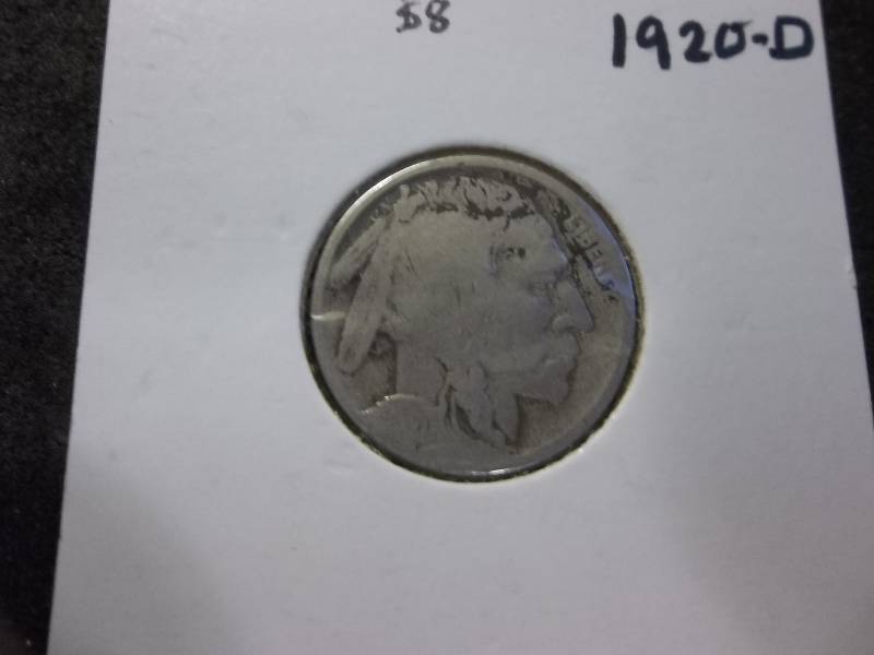 1920 D Buffalo Nickel