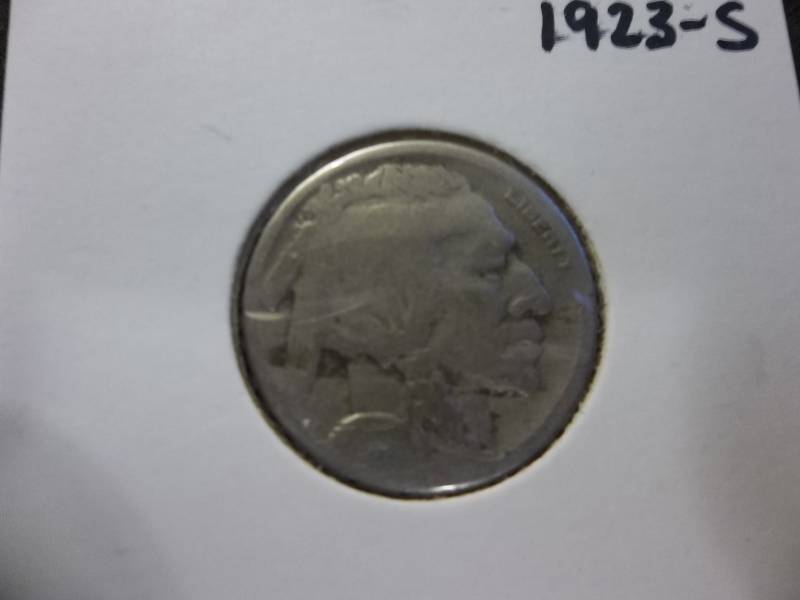 1923 S Buffalo Nickel