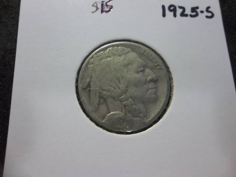 1925 S Buffalo Nickel
