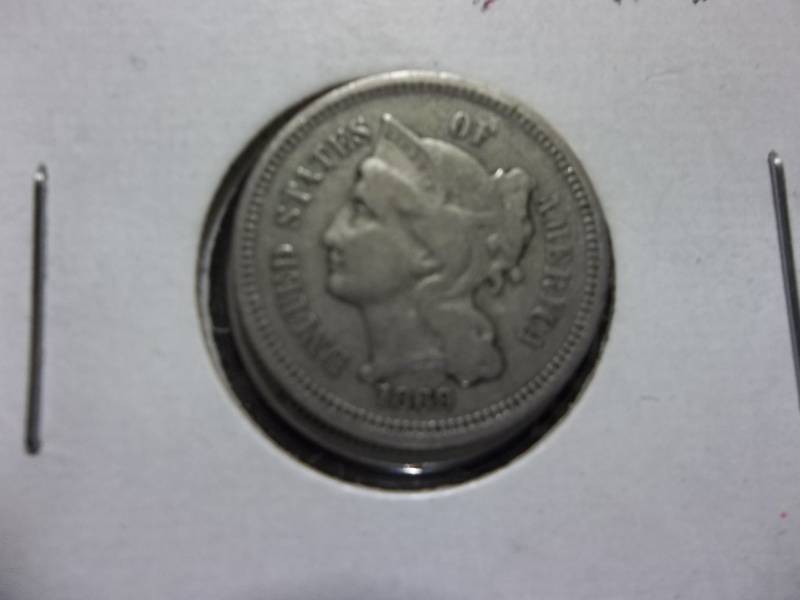 1865-3 Cent Nickel