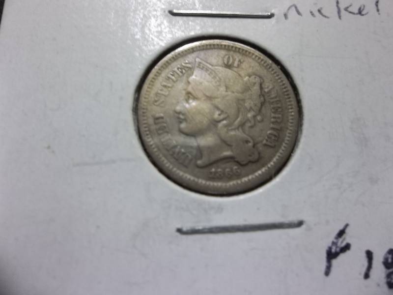 1866-3 Cent Nickel