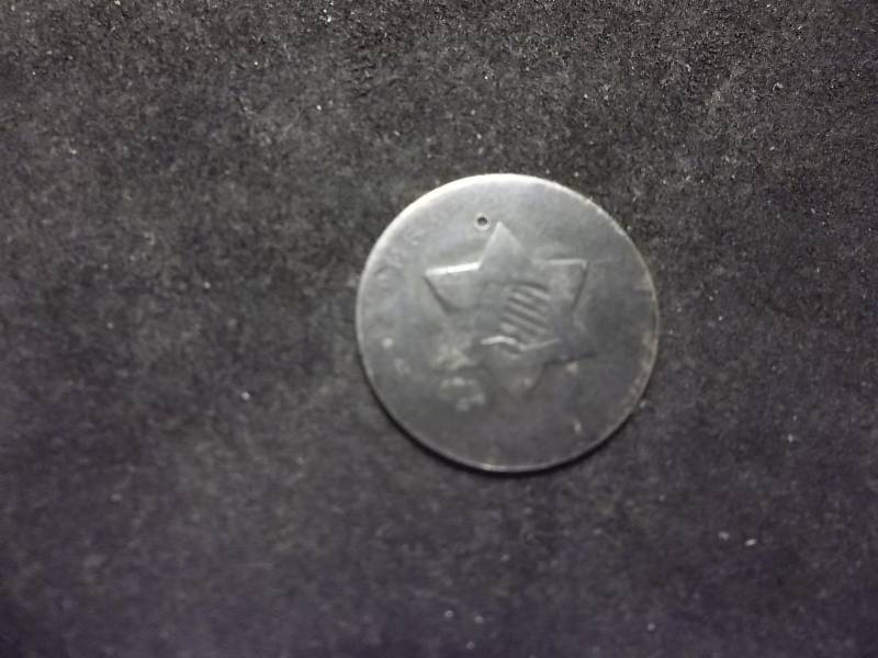 1852 3-Cent Silver