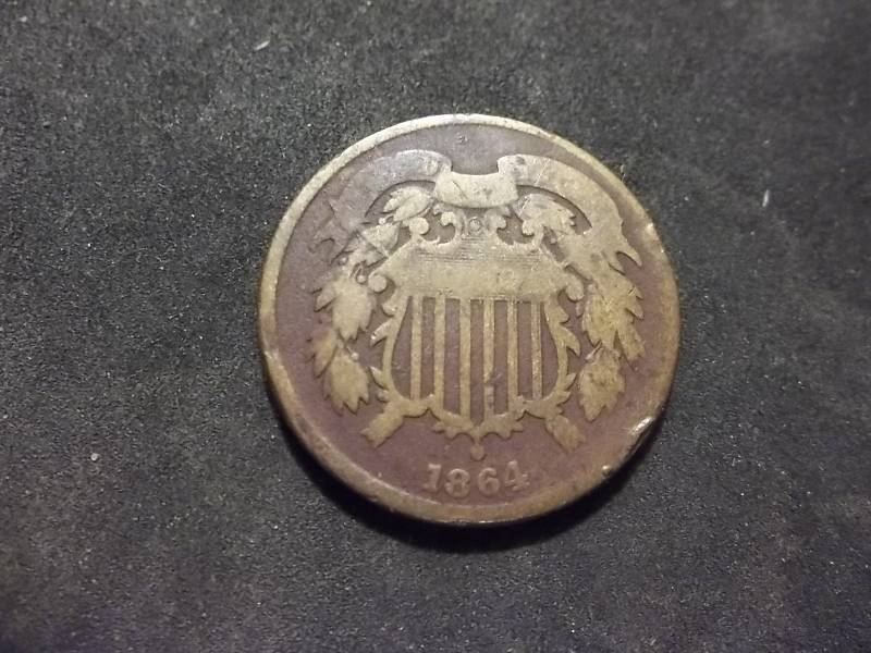 1864 2-Cent Piece