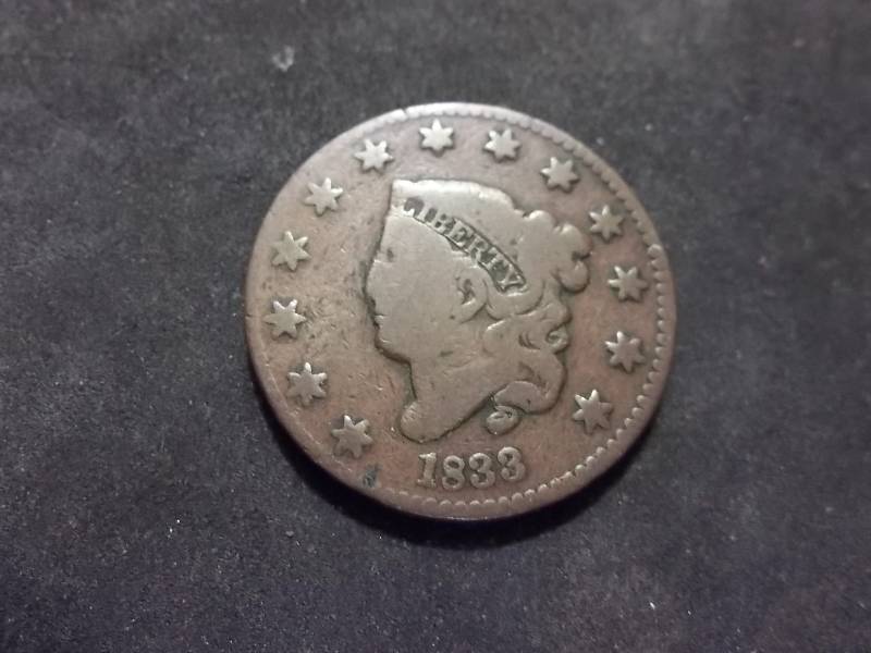 1833 Large Cent