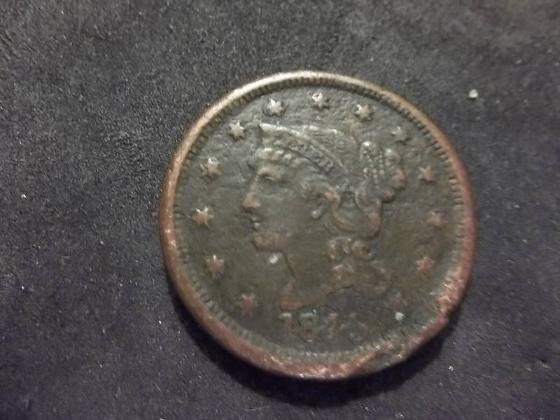 1845 Large Cent
