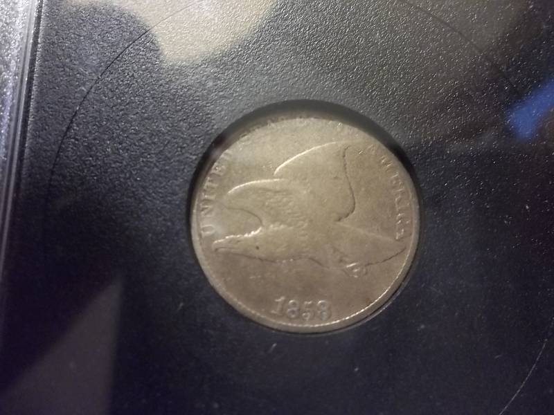 1858 Flying Eagle Cent