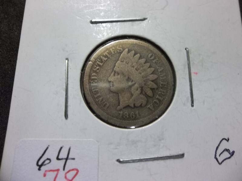 1861 Indian Head Cent