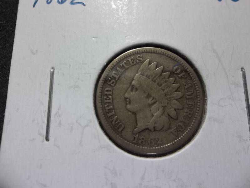 1862 Indian Head Cent