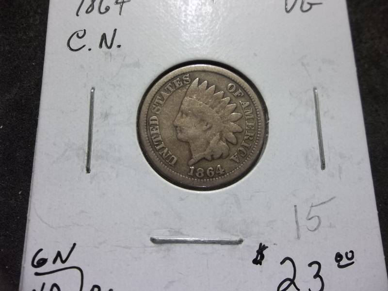 1864 Indian Head Cent