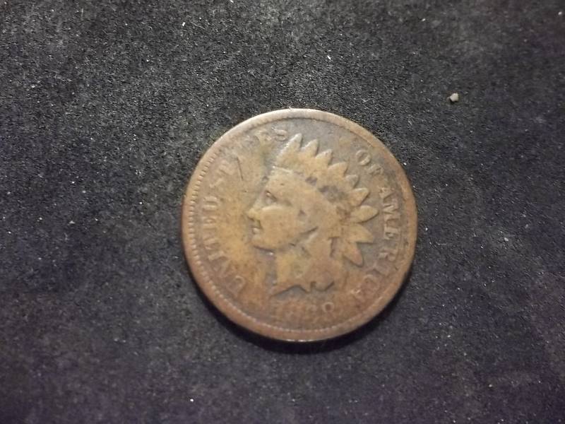 1868 Indian Head Cent