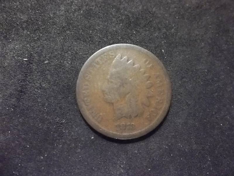 1873 Indian Head Cent