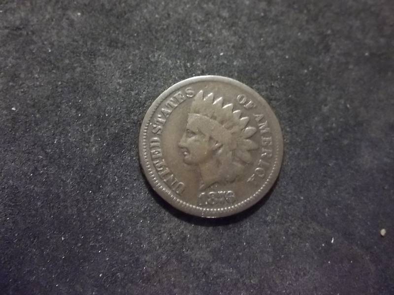 1876 Indian Head Cent