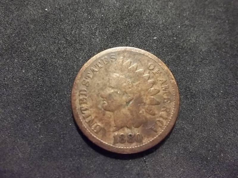 1880 Indian Head Cent