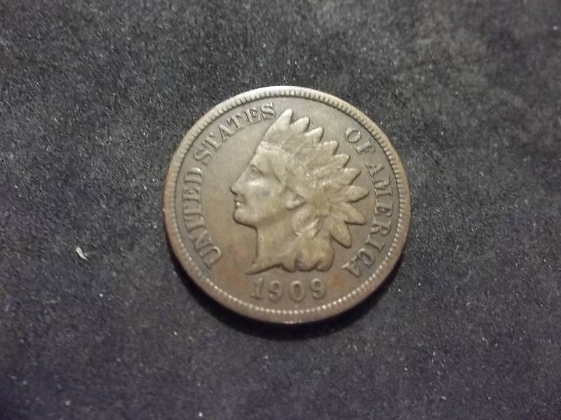1909 Indian Head  Cent