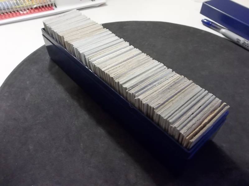 Plastic HolderOrganizer With 90 Slabbed Wheats From 1909 To 1958