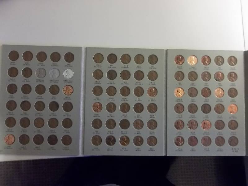 Short Set Of Lincoln Cent 1941-1974