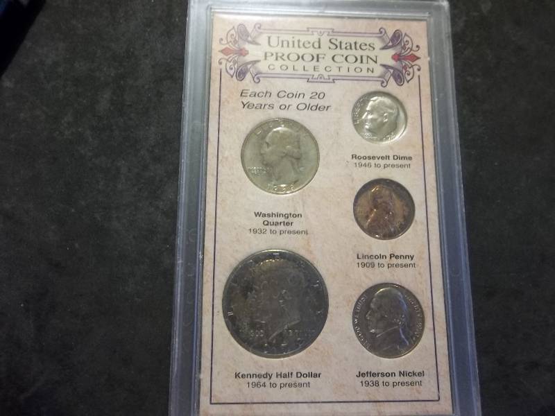 US Proof Coin Collection