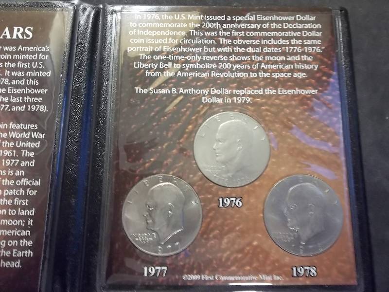 Eisenhower  Dollars Set