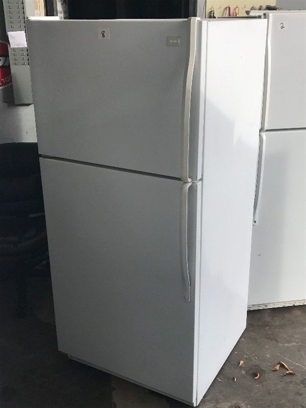 lot 8 image: Whirlpool Refrigerator With Freezer...