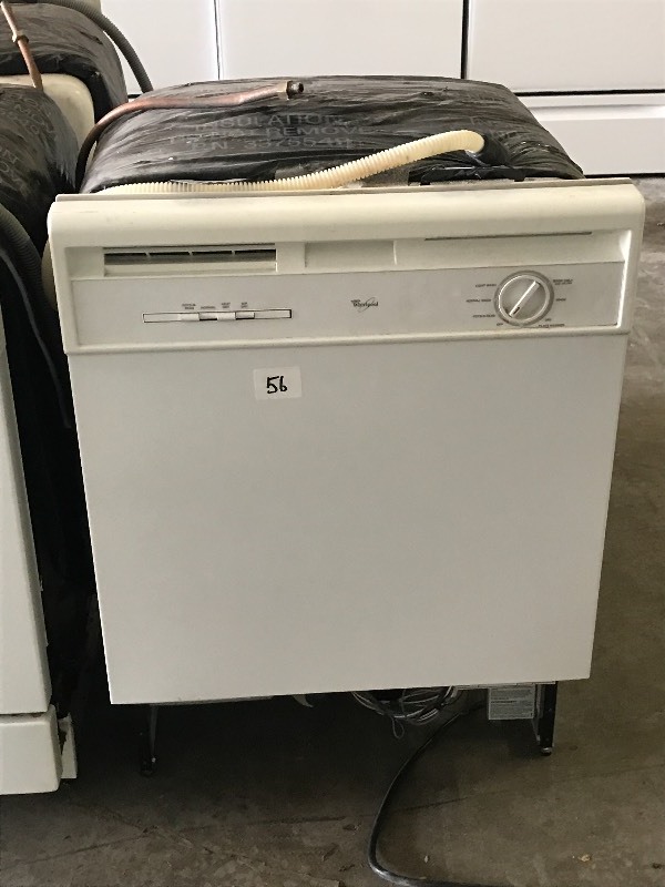 lot 56 image: Whirlpool 24 Dishwasher, Model DU8...