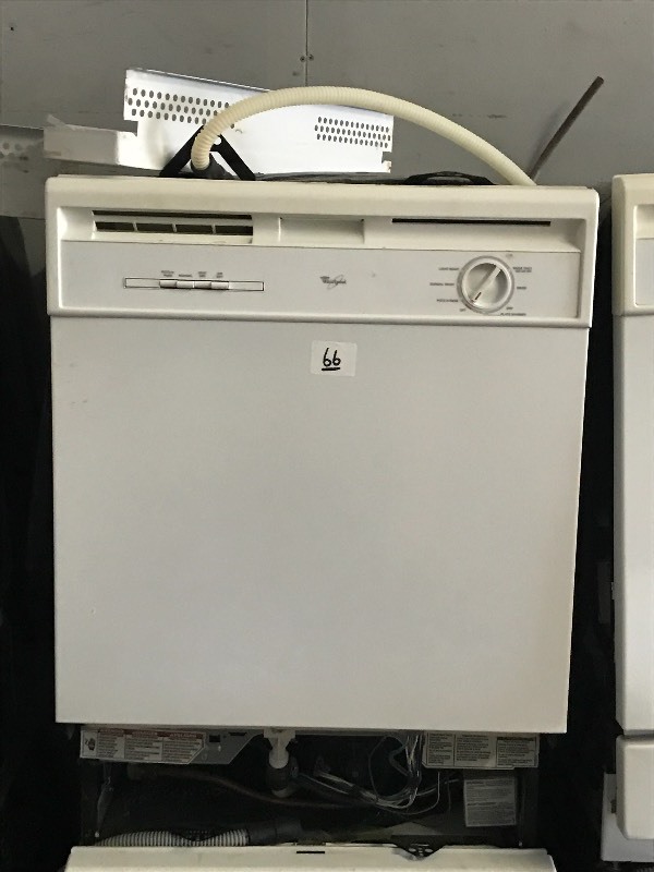 lot 66 image: Whirlpool 24 Dishwasher, Model DU8...