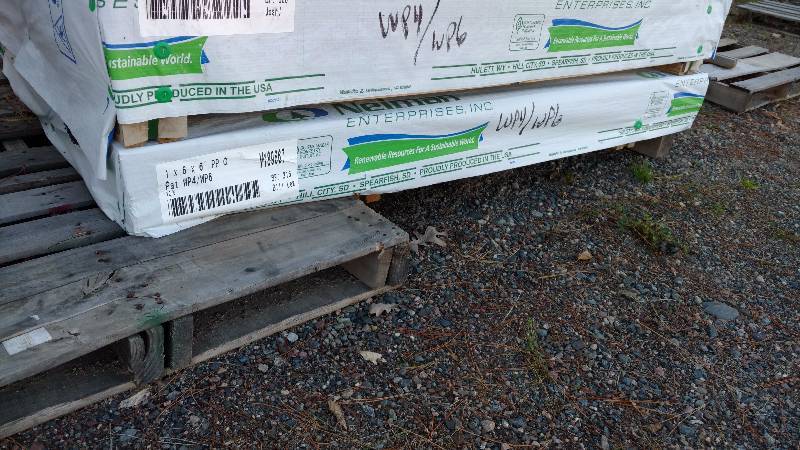 1x6x6 Ponderosa Knotty Pine Reversible Tongue and Groove Outs